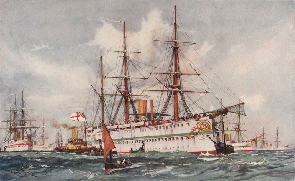 ROYAL NAVY. The Veterans of the Old Trooping Service.